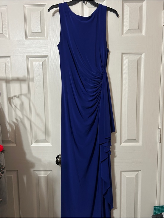 Vince Camuto Dresses & Skirts - Vince Camuto Cobalt Blue Sleeveless Ruched Maxi Dress